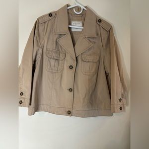 Old Navy Khaki Women’s Jacket (XXL)
